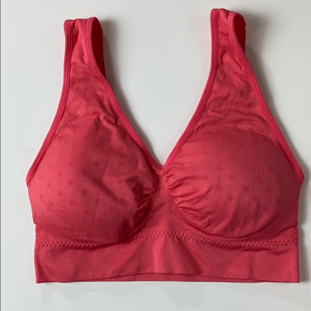 💕NWOT! Hot pink padded sports bra- Medium